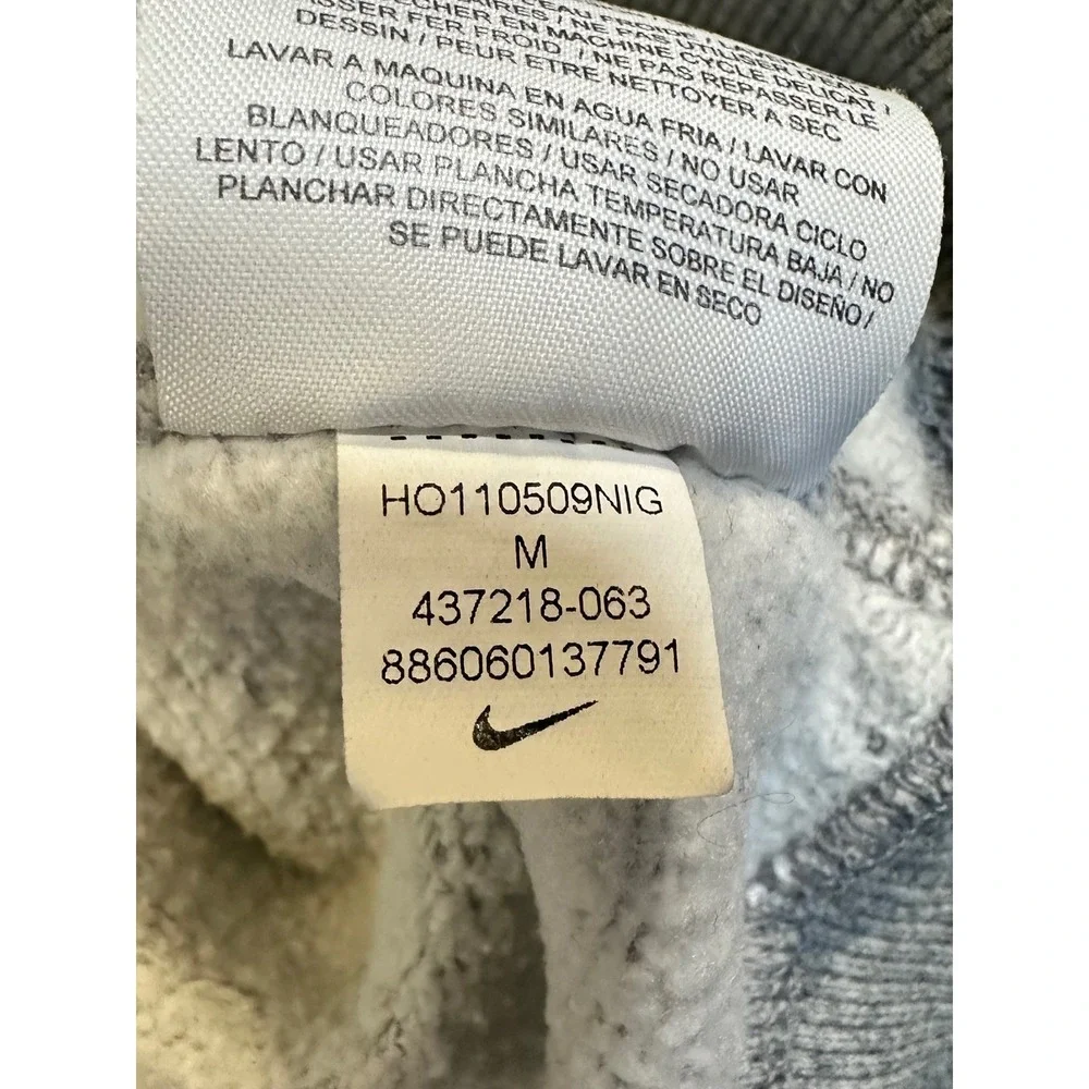 Jordan Jumpman Pullover Hoodie Mens Medium Heather Grey Black 437218-063